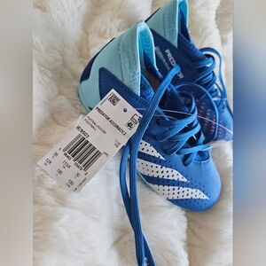 adidas Kids Blue Predator Accuracy Soccer Cleats NWT